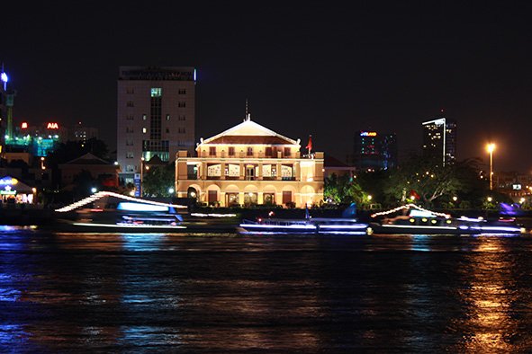 A view of Nha Rong Wharf 