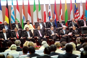 PM Nguyen Tan Dung at the ASEM 9 in 2013 