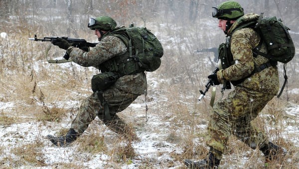 Bộ trang bị Ratnik cho lính bộ binh của Nga đang được nhiều đối tác nước ngoài quan tâm. (Ảnh: Ria Novosti)