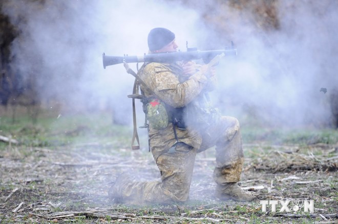 Quân đội Ukraine tuyên bố tiêu diệt 200 quân nổi dậy ở Donetsk