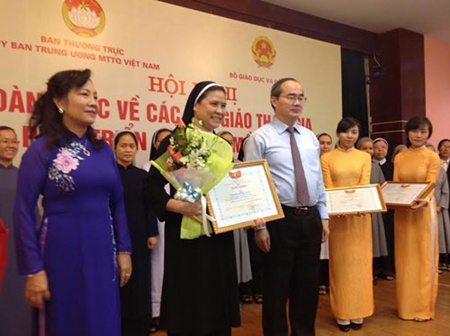 Fatherland Front supports religious nursery schools