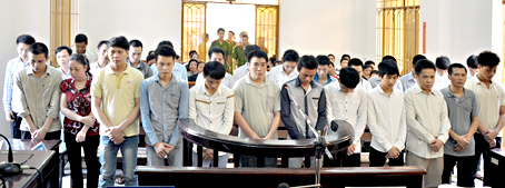 Twenty-six rioters sentenced with imprisonment