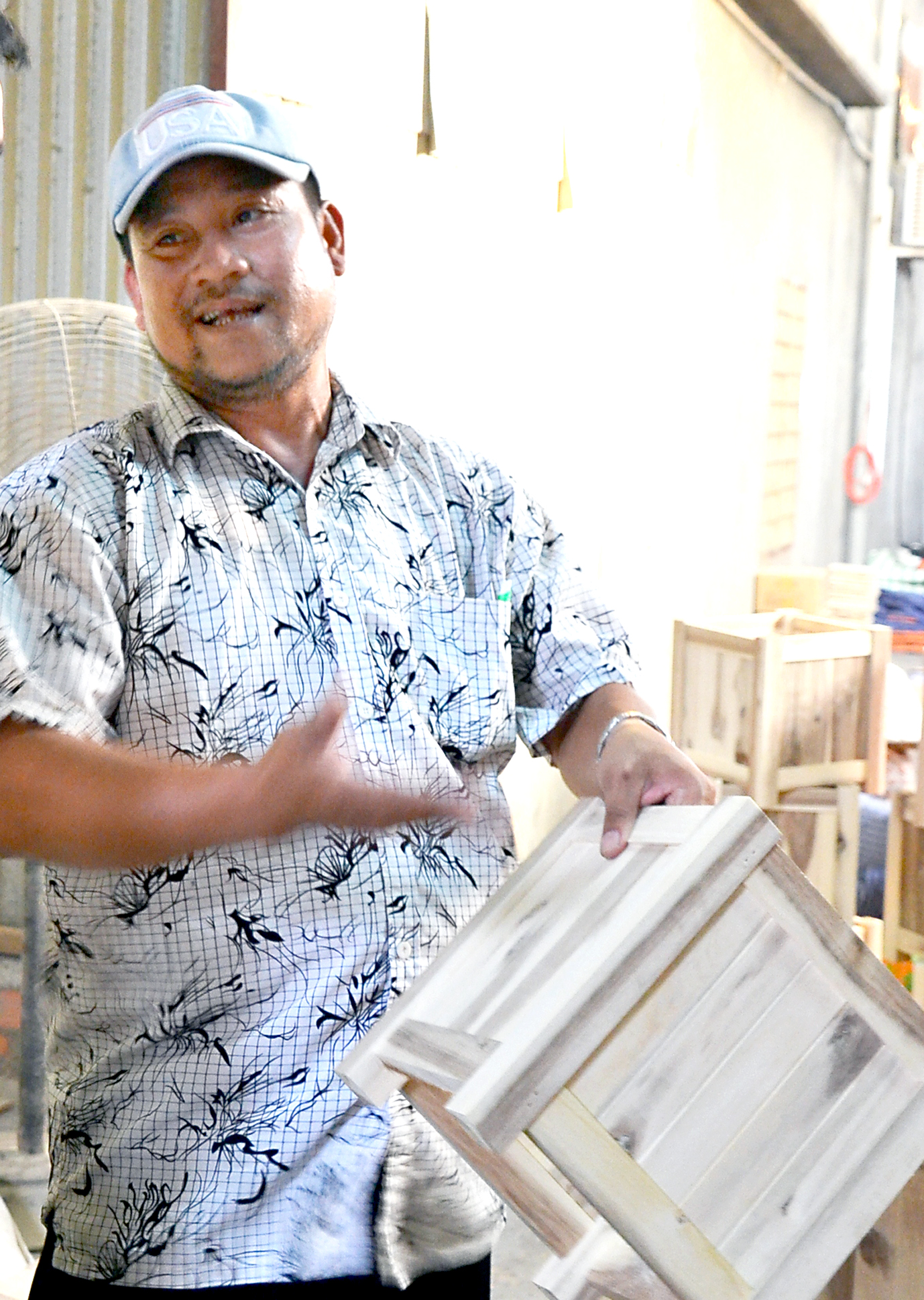 Thùng gỗ đi Tây