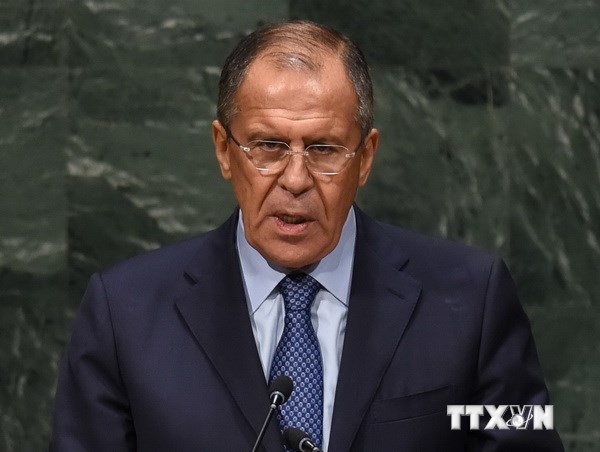 Ngoại trưởng Nga Sergei Lavrov. (Nguồn: AFP/TTXVN)