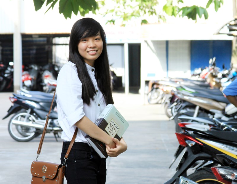  Nguyễn Tường Ngân, tân sinh viên ngành Nhật Bản học bất ngờ khi được nhận học bổng