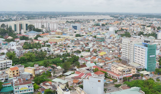 Đến năm 2015, TP.Biên Hòa cơ bản đạt các tiêu chí của đô thị loại I. Trong ảnh: một góc TP.Biên Hòa 