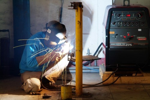 Training thermal technologies for students at Lilama 2 College.