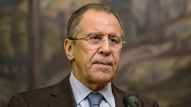 Ngoại trưởng Nga Sergey Lavrov. (Nguồn: RIA Novosti)