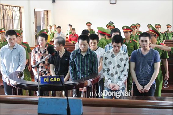 Rioters jailed for damaging business assets in Dong Nai