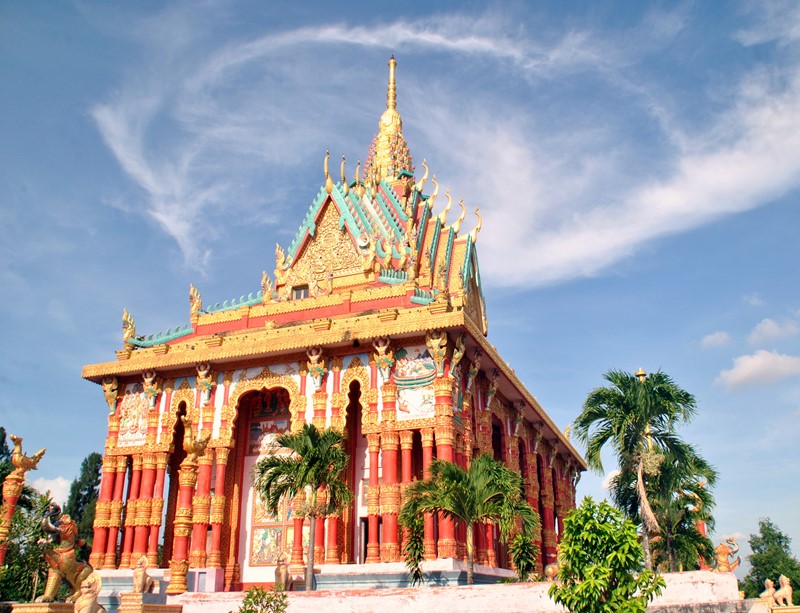 Vietnam's largest Khmer sanctum