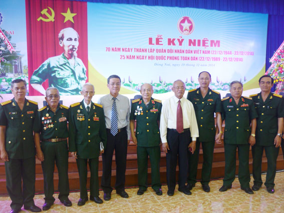 Dong Nai marks army's 70th founding anniversary