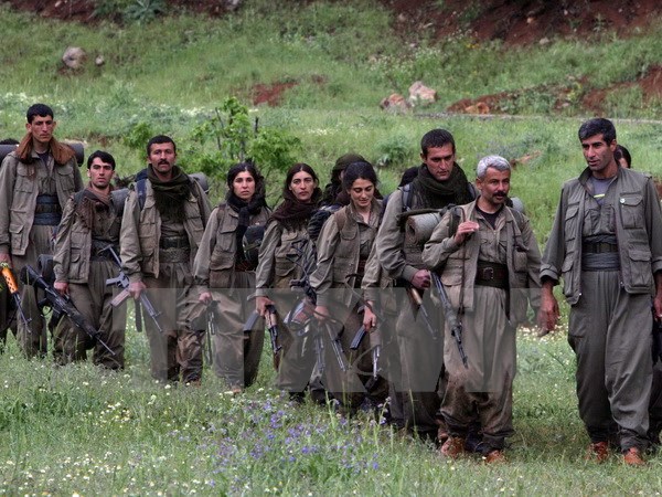 Các tay súng người Kurd. (Nguồn: AFP/TTXVN)