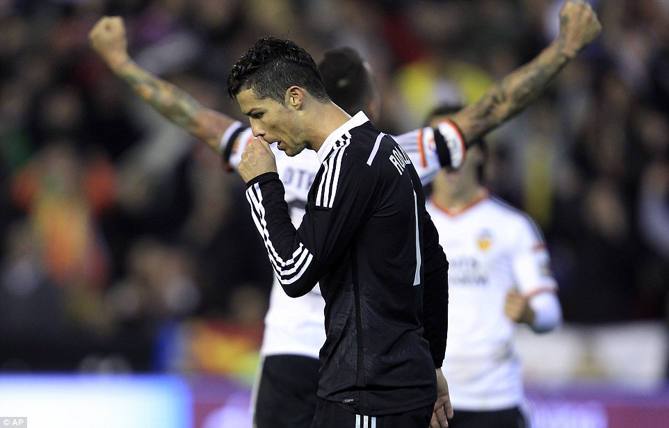 Ronaldo không thể cứu Real Madrid. (Nguồn:AP)