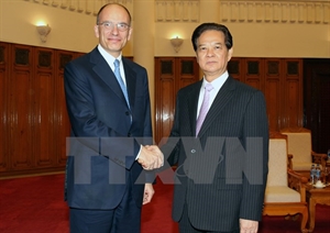 Italy's former Prime Minister welcomed in Vietnam