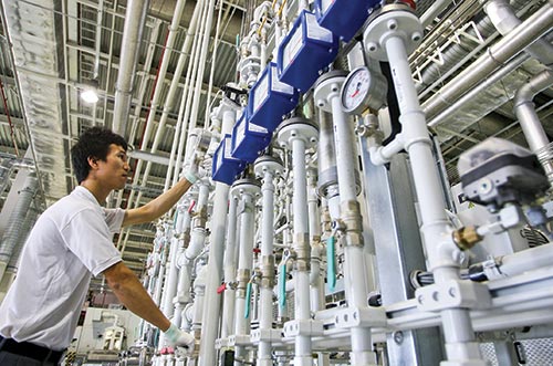 Top firms strive to redress skilled worker shortage