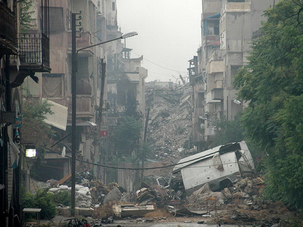 Chính quyền Syria đang nỗ lực giành lại quyền kiểm soát khu vực al-Waar. (Nguồn: AFP)