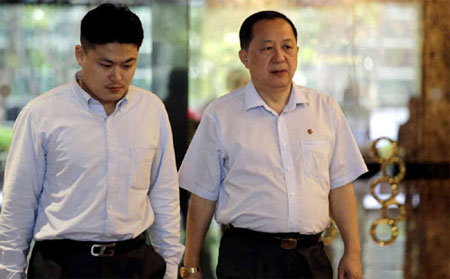 Triều Tiên và Mỹ nhóm họp không chính thức tại Singapore