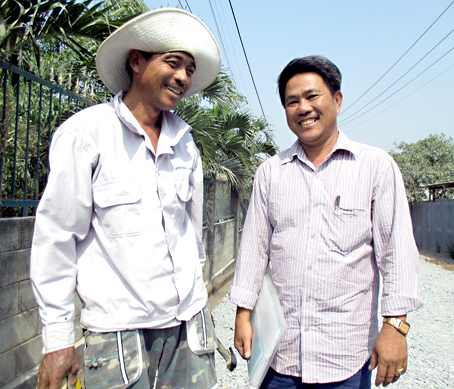 Ấp trưởng nhiệt tình