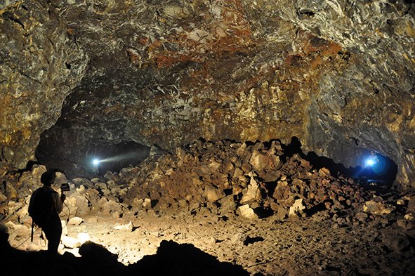 C7 Cave is split into two small caves