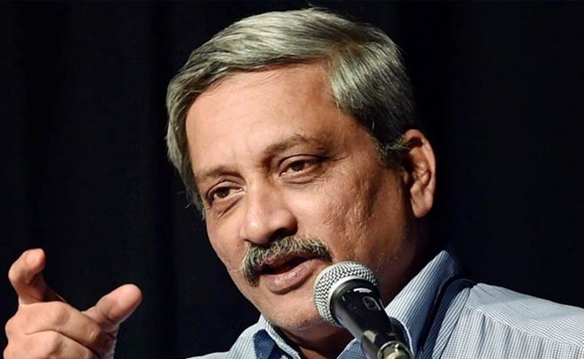 Bộ trưởng Quốc phòng Ấn Độ Manohar Parrikar. (Nguồn: ndtv.com)