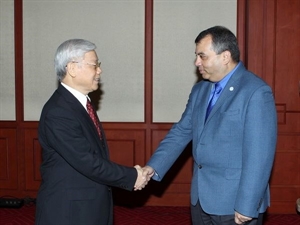 Party General Secretary receives IPU President