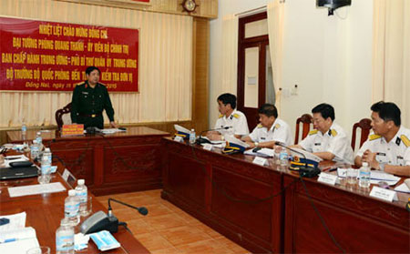 Defence Minister inspects Naval Region 2