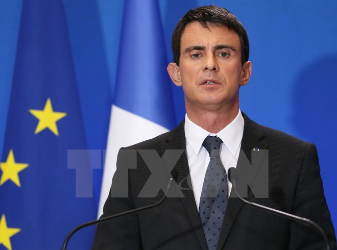 Ông Manuel Valls. (Nguồn: AFP/TTXVN)