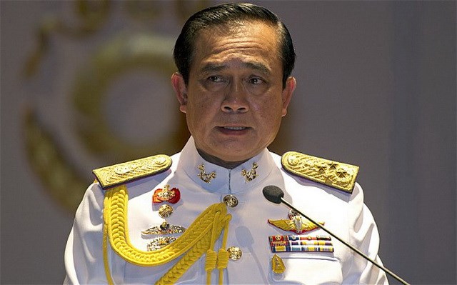 Thủ tướng Thái Lan Prayut Chan-O-Cha. (Nguồn: telegraph.co.uk)