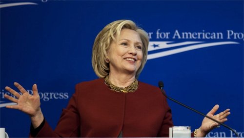 Bà Hillary Clinton lần thứ hai tranh cử tổng thống. Ảnh: Bloomberg