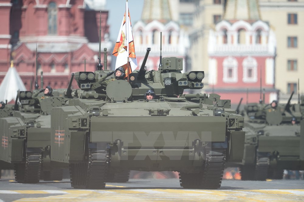Xe tăng BMP Kurganets-25. (Ảnh: THX/TTXVN)