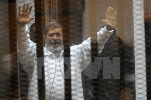 Cựu Tổng thống Ai Cập Mohamed Morsi. (Nguồn: AFP/TTXVN)