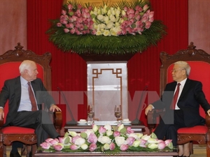 Party chief reiterates importance of ties with US