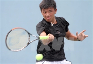 Vietnamese tennis player Ly Hoang Nam