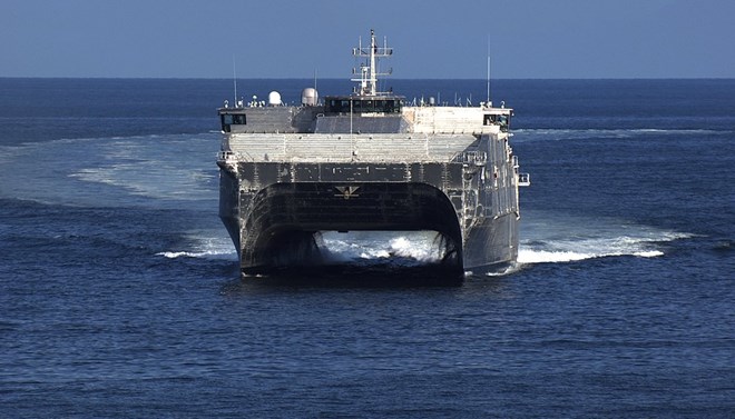 Tàu USNS Fall River (JHSV 4) (Nguồn: Hải quân Mỹ)
