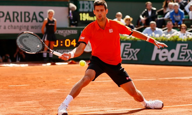 Djokovic vào tứ kết gặp Nadal. (Nguồn: Getty Images)