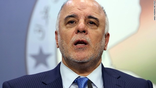 Thủ tướng Iraq Haider al-Abadi. (Nguồn: cnn)