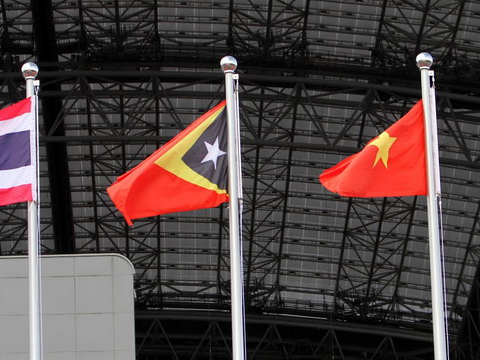 Buổi lễ được tổ chức rất trang trọng và uy nghiêm