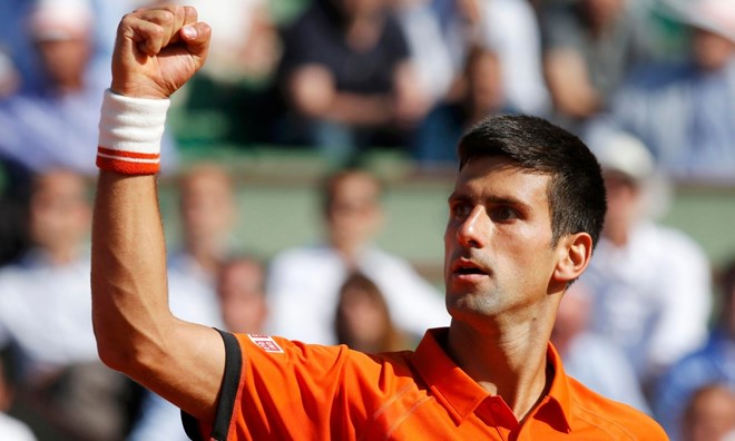 Djokovic giành vé vào bán kết Roland Garros 2015. (Nguồn: Reuters)