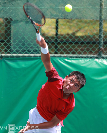 Hoàng Nam đã không đạt được kế hoạch đặt ra ban đầu là ít nhất vào đến tứ kết. Ảnh: Đức Đồng.