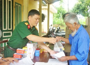 Over 300 war veterans, policy beneficiaries provided free health check-ups and medicines
