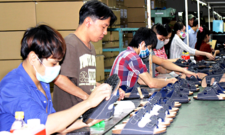 Importing over US$285 mln worth of footwear raw material