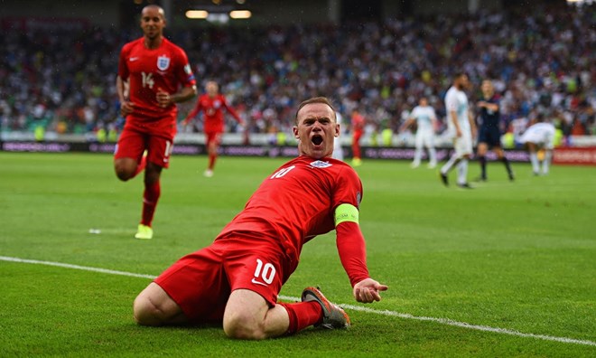Rooney giúp tuyển Anh tiến gần đến vòng chung kết EURO 2016. (Nguồn: Guardian)