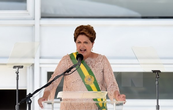 Tổng thống Dilma Rousseff. (Nguồn: AFP/TTXVN)