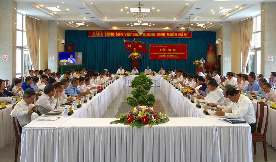 Khai mạc Hội nghị Ban chấp hành Đảng bộ tỉnh lần thứ 21