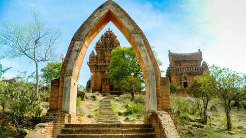 Cham tower complex Po Klong Garai in Ninh Thuan