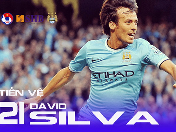 David Silva là nhà vô địch World Cup và EURO, ngôi sao quan trọng nhất của Manchester City trong chuyến du đấu lần này. (Ảnh: VFF)