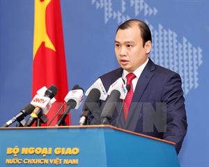  Foreign Ministry Spokesman Le Hai Binh.