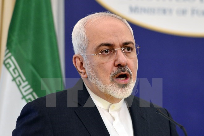  Ngoại trưởng Iran Mohammad Javad Zarif. (Nguồn: AFP/TTXVN)