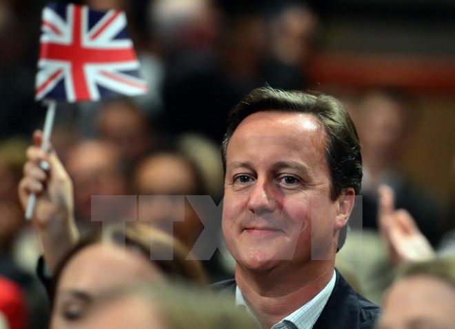 Thủ tướng Anh David Cameron. (Nguồn: AFP/TTXVN)