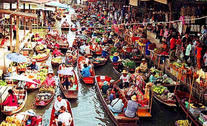 Cai Rang among world's six busiest floating markets